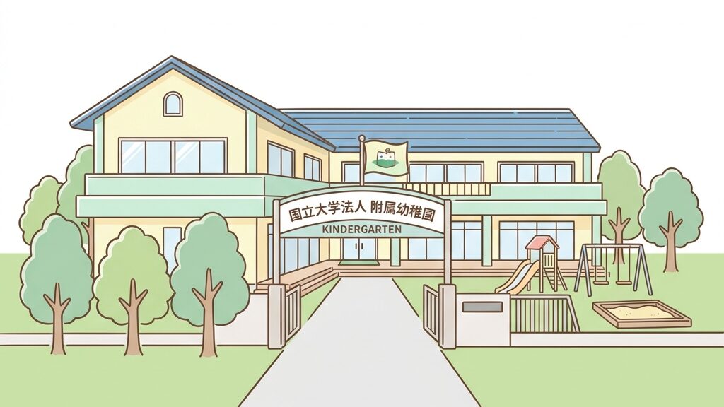 愛知教育大学附属幼稚園の外観イメージ