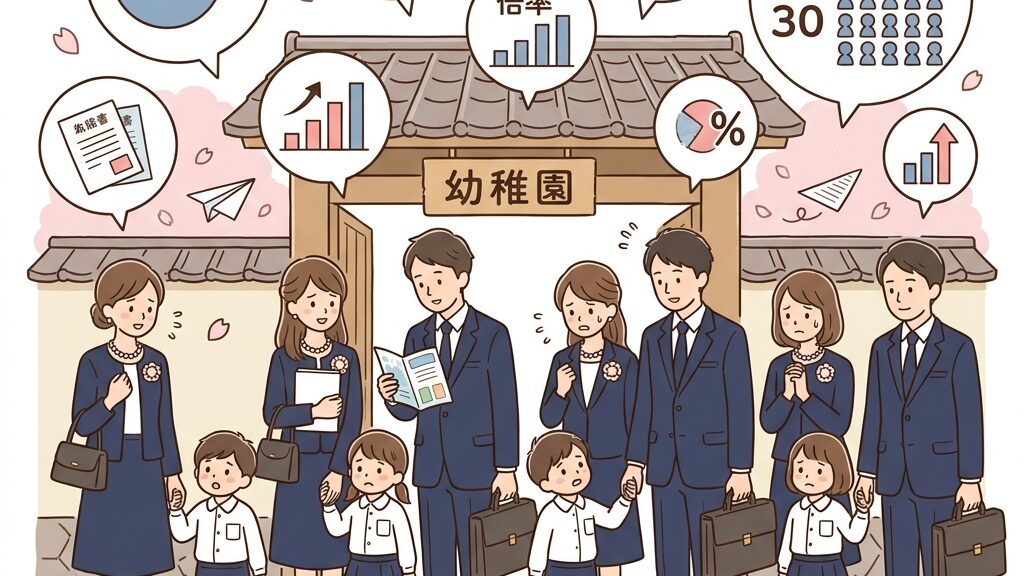 愛知教育大学附属幼稚園の倍率イメージ