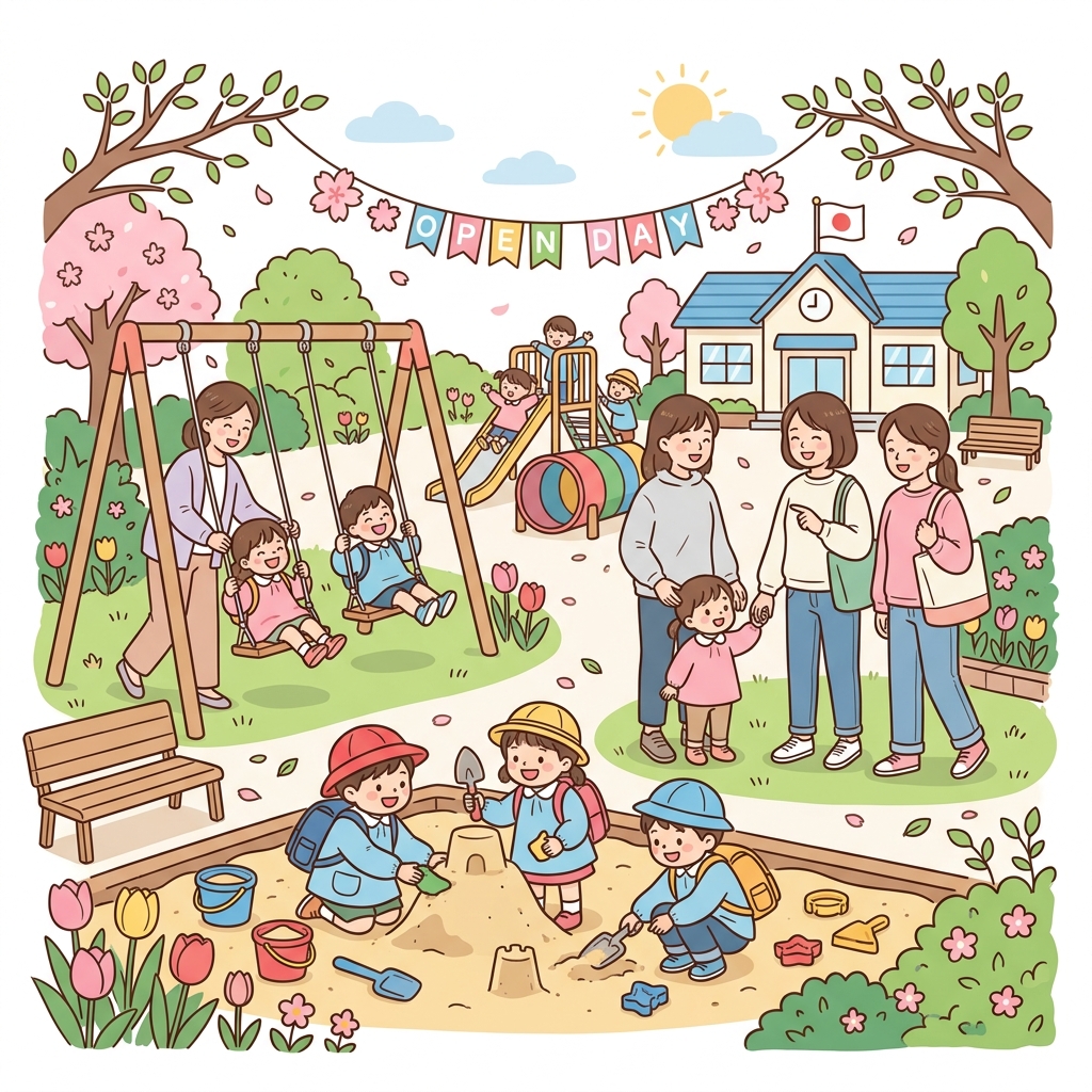 山形大学附属幼稚園のすこやか広場イメージ