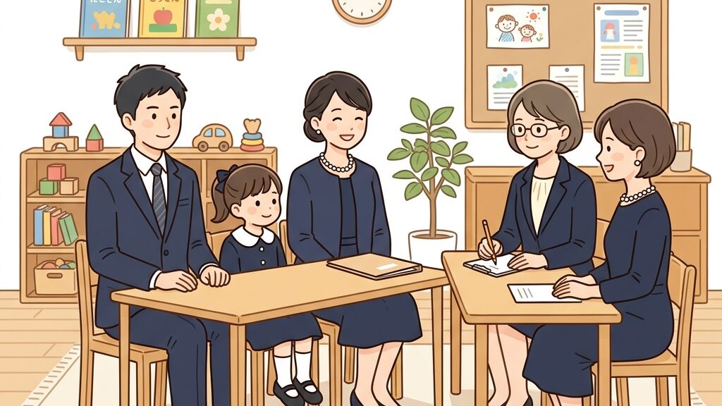 親子面接のイメージ