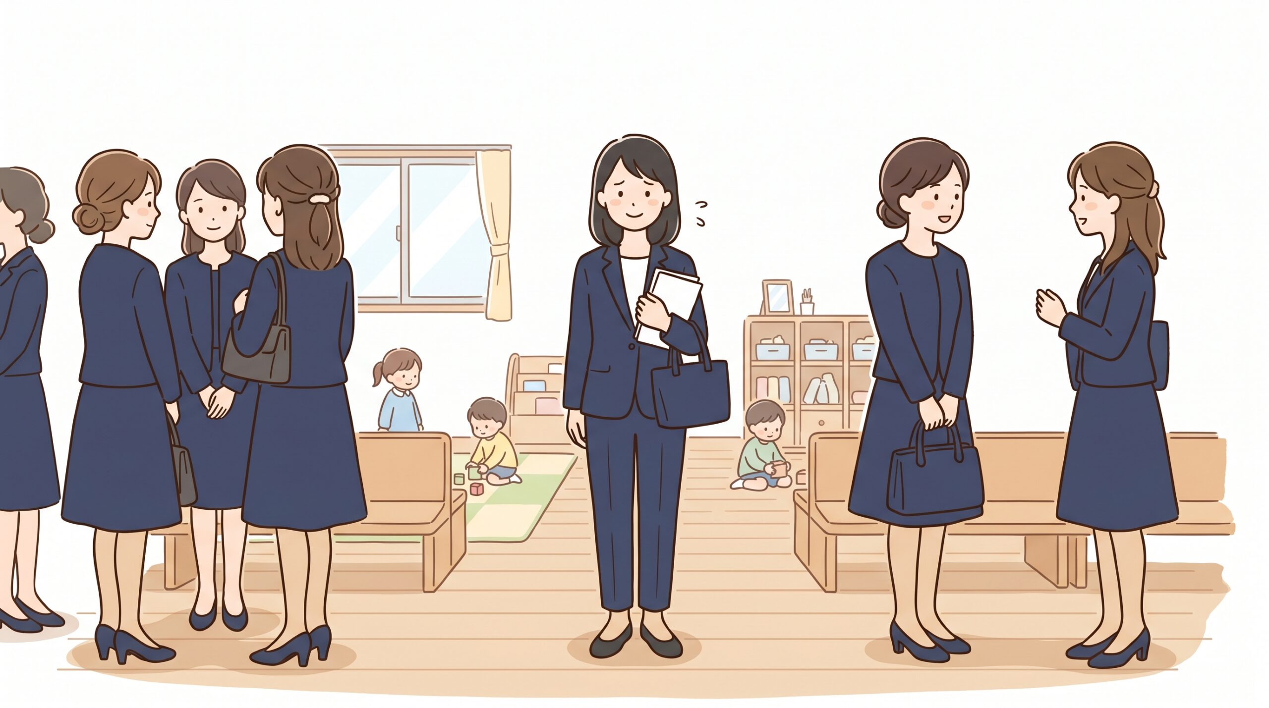 お受験 面接 ユニクロ