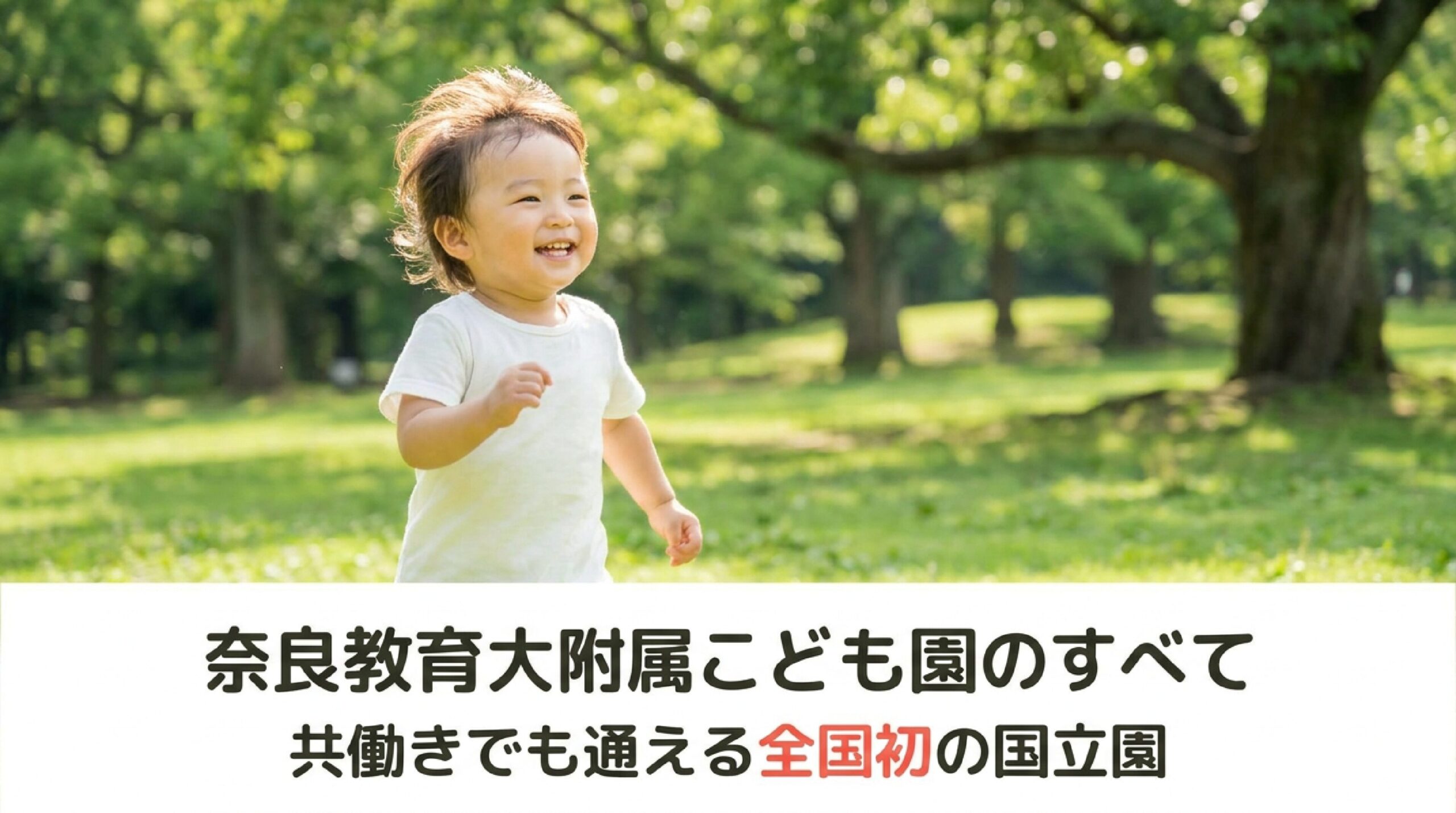 奈良教育大附属こども園の入園ガイド アイキャッチ