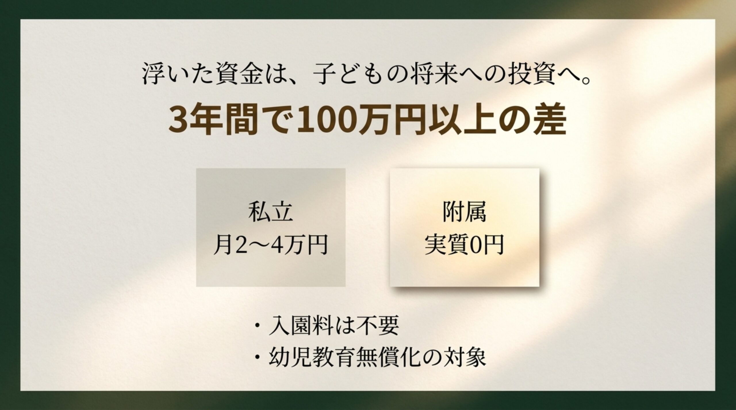 里山プロジェクトのスライド