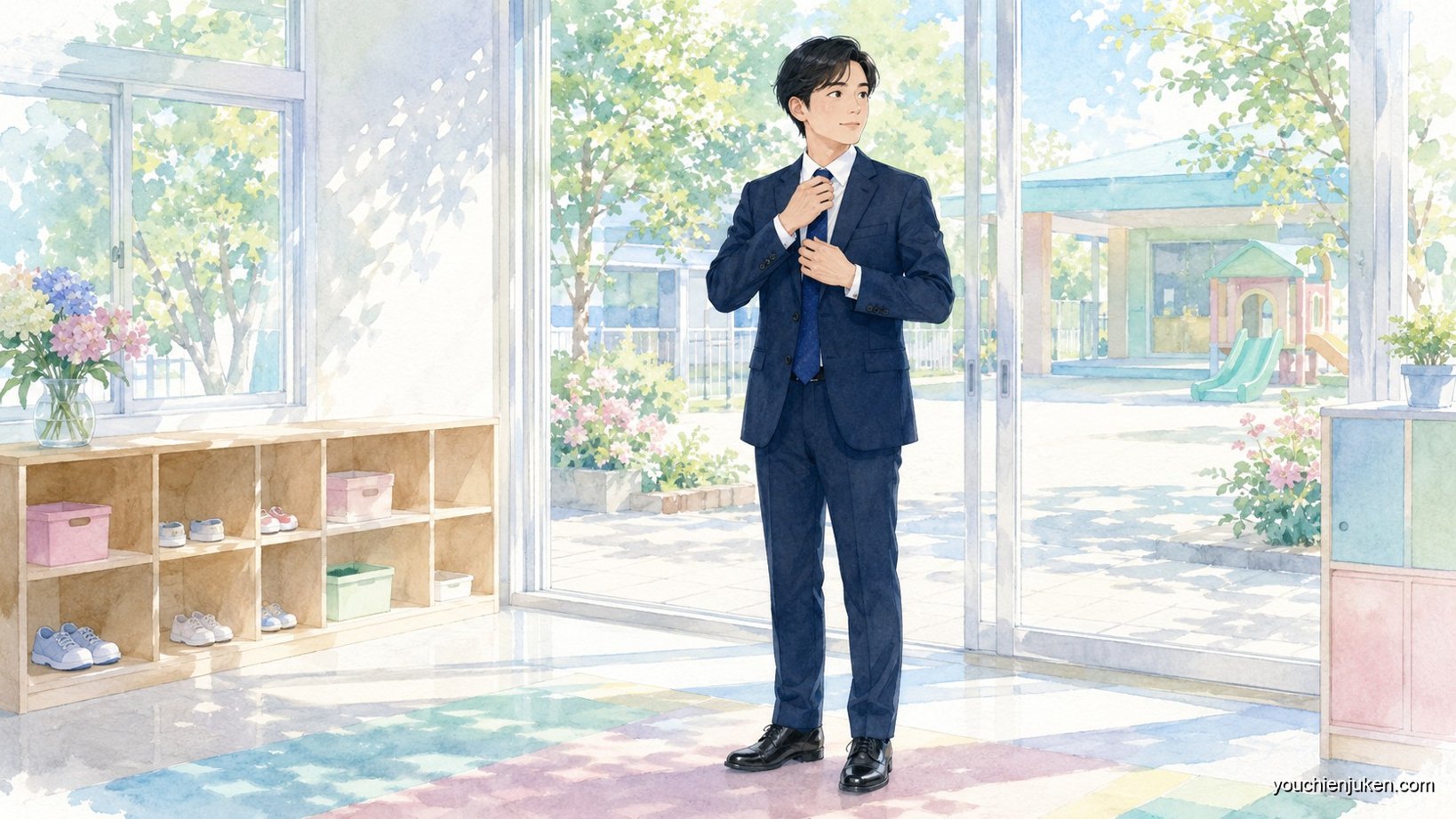 【幼稚園受験】父親の服装マナーを解説！面接にふさわしいスーツ・小物の選び方【チェックリスト付き】