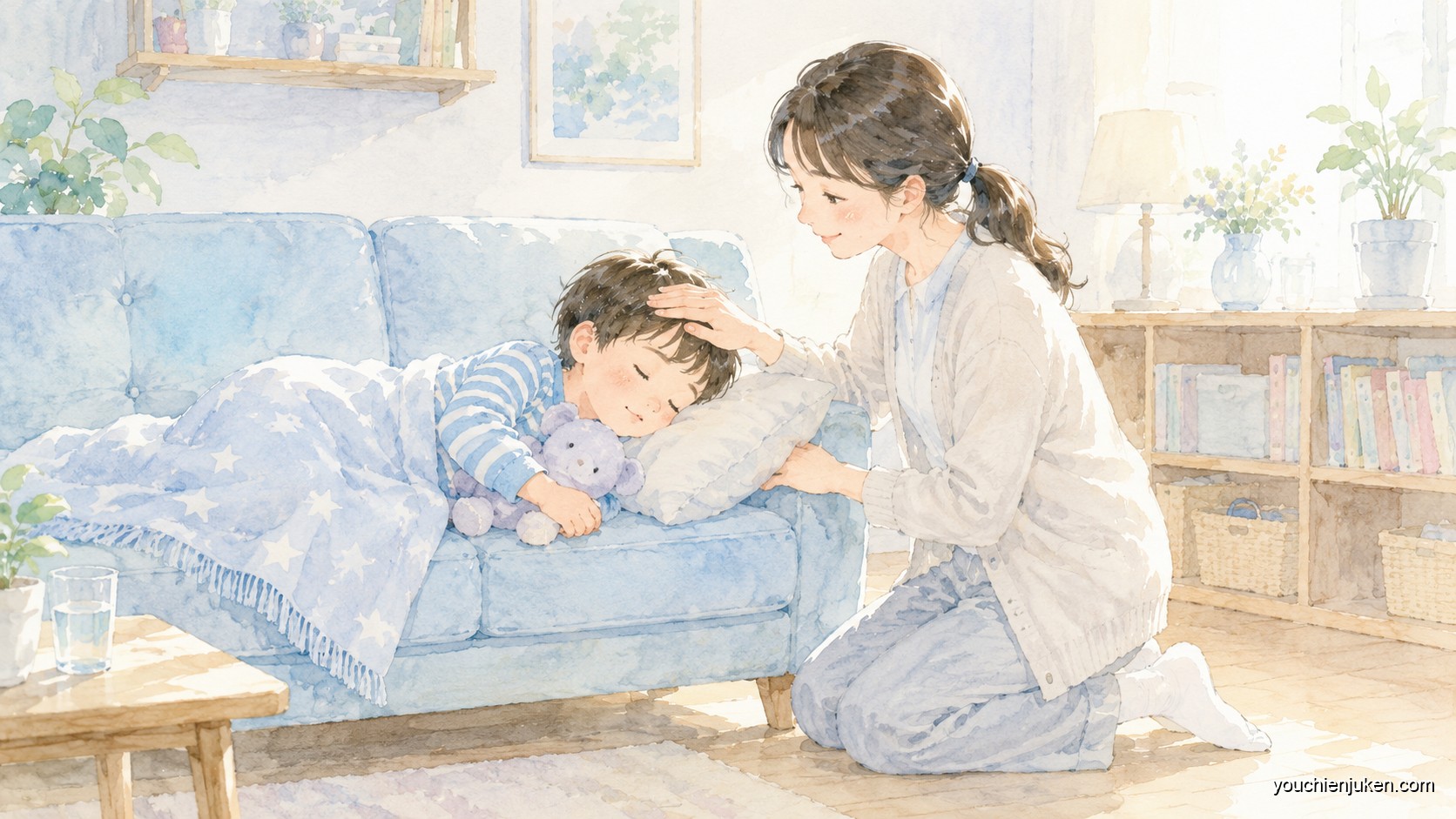 行動観察でよく見られる遊びや工作の課題に取り組む子ども