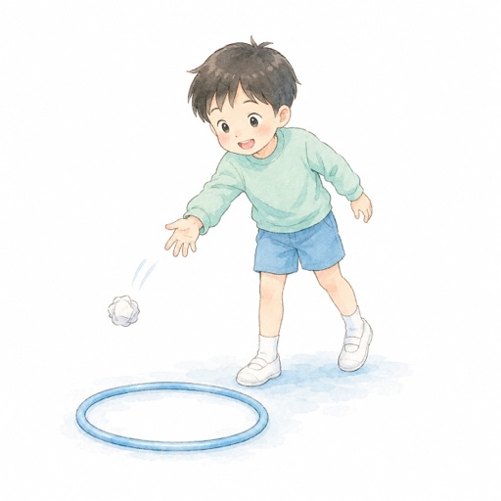 玉入れのイラスト