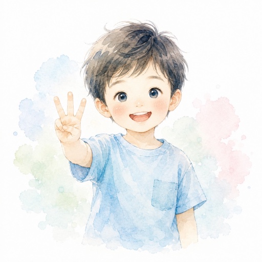 年齢を示すイラスト