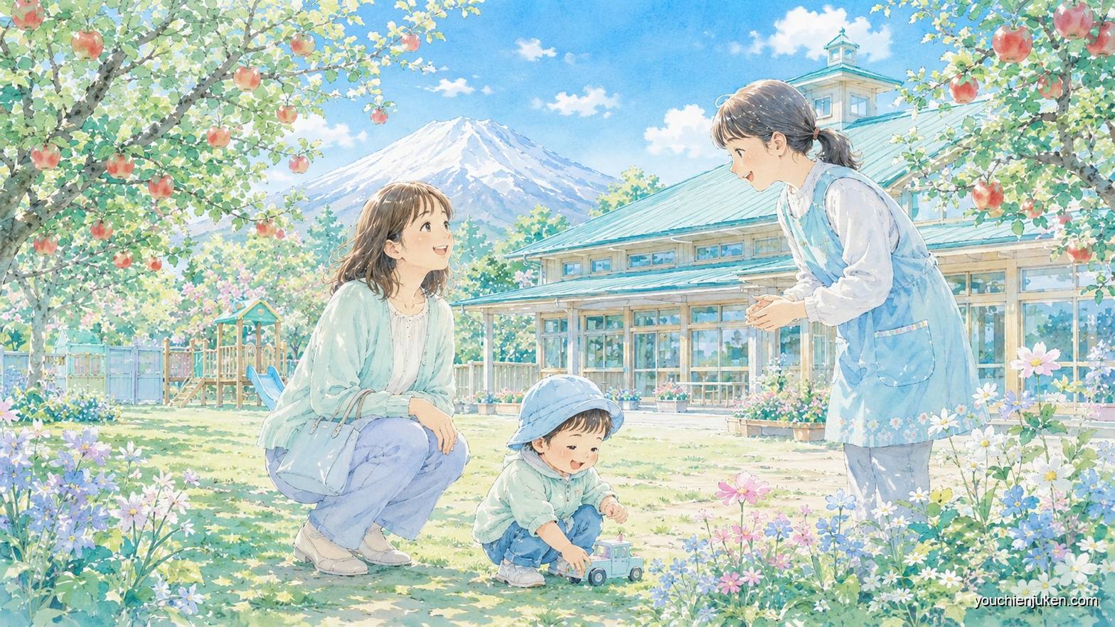 弘前大学教育学部附属幼稚園の見学とチューリップクラブ