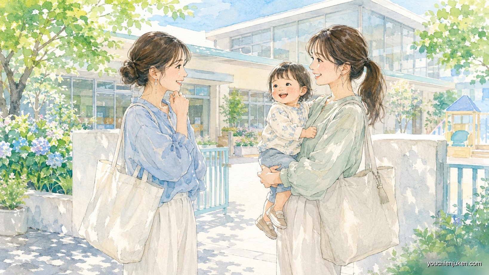 附属幼稚園の過去問を先輩保護者から入手する