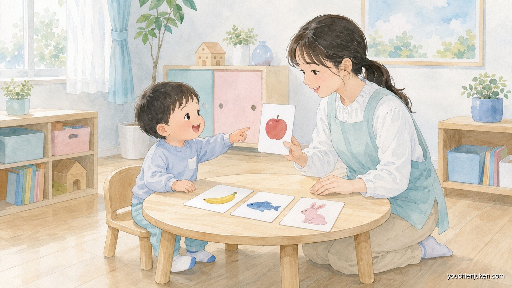 金沢市の幼児教室で受験準備をするイメージ