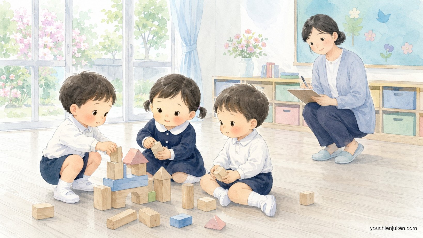 金沢大学附属幼稚園の選考日程と行動観察のイメージ