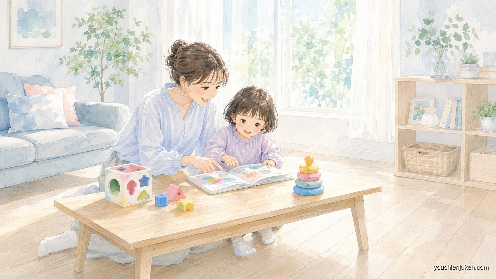 こどもちゃれんじの毎月届く教材のイメージ