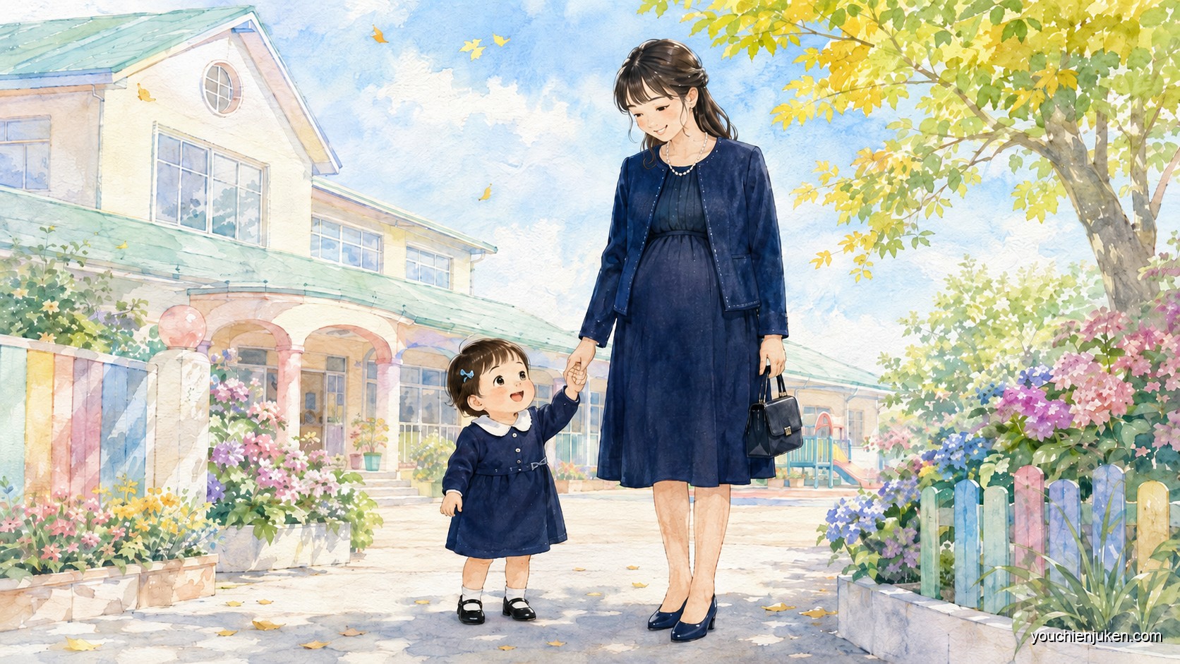 妊婦でお受験スーツが着られない！マタニティお受験スーツ おすすめ4選【幼稚園面接対応】