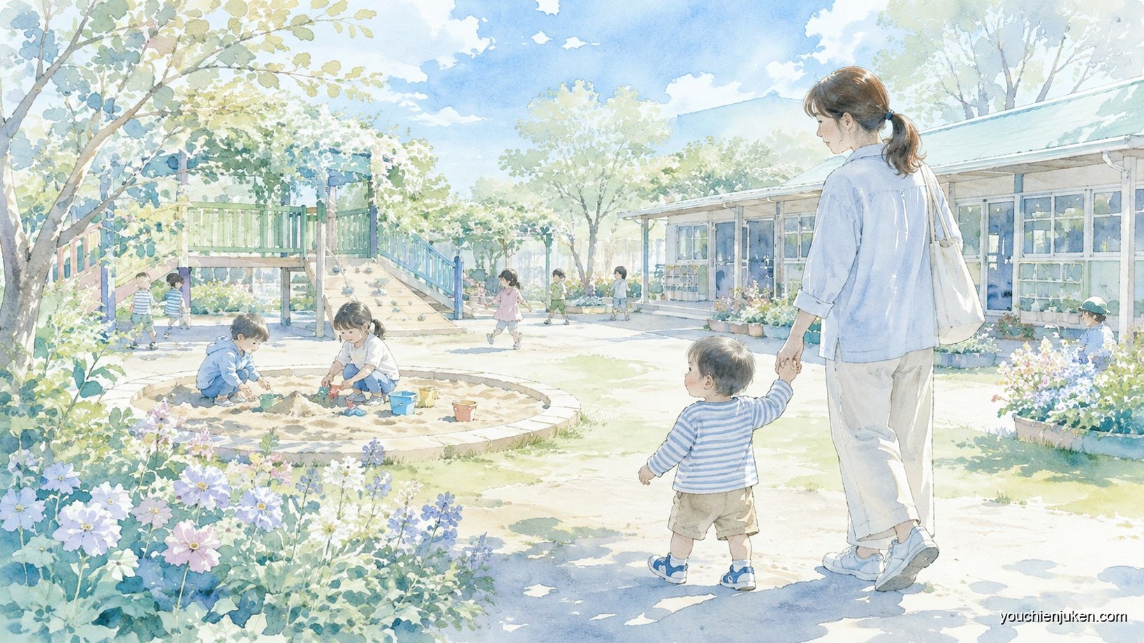 奈良女子大学附属幼稚園の園庭開放カンガルー広場