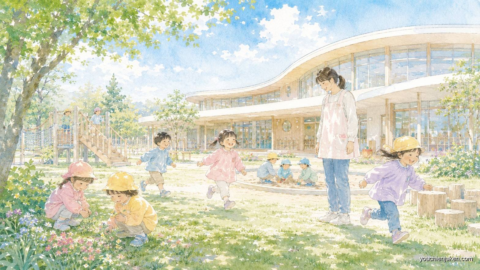 認定こども園に移行した園舎のイメージ