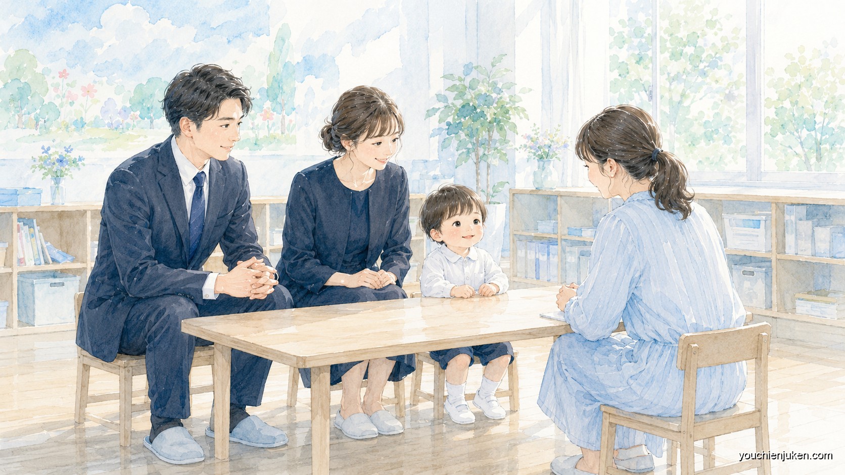 新潟大学附属幼稚園の親子面接のイメージ