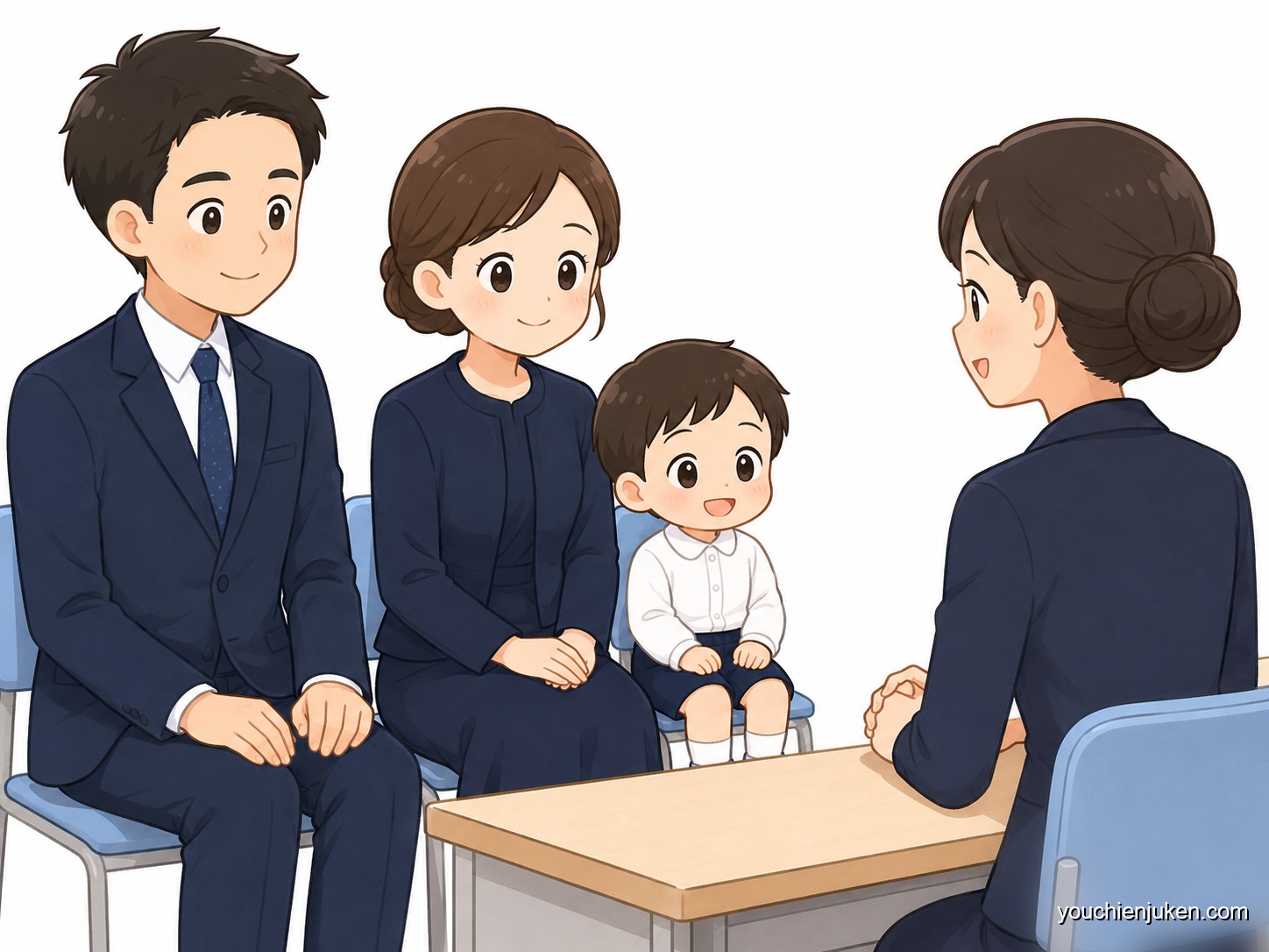 滋賀大学附属幼稚園の親子面接のイメージ